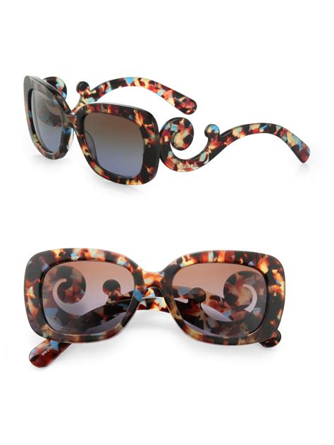 knock off prada glasses|Prada baroque sunglasses knockoff.